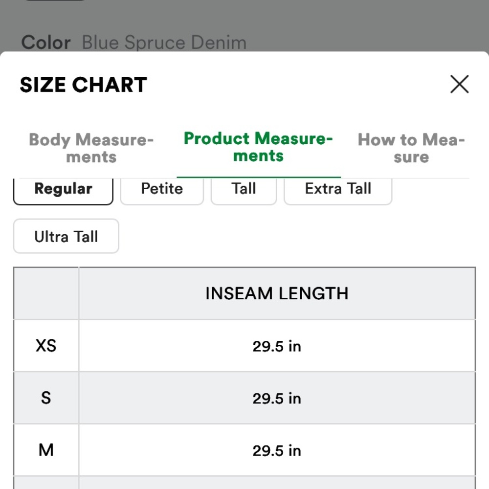 Halara Flex Asymmetric Low Rise Wide Leg Women's Jeans - Picture 4 of 4